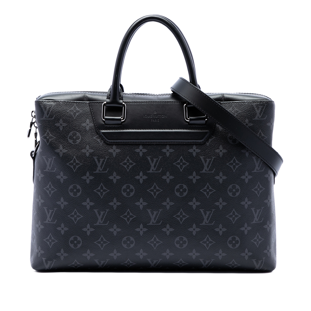 Pre-Loved Louis Vuitton Monogram Eclipse Odyssey Briefcase